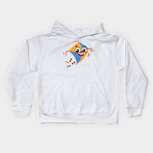 Kite Hand Drawn Kids Hoodie